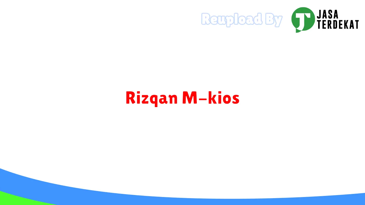 Rizqan M-kios