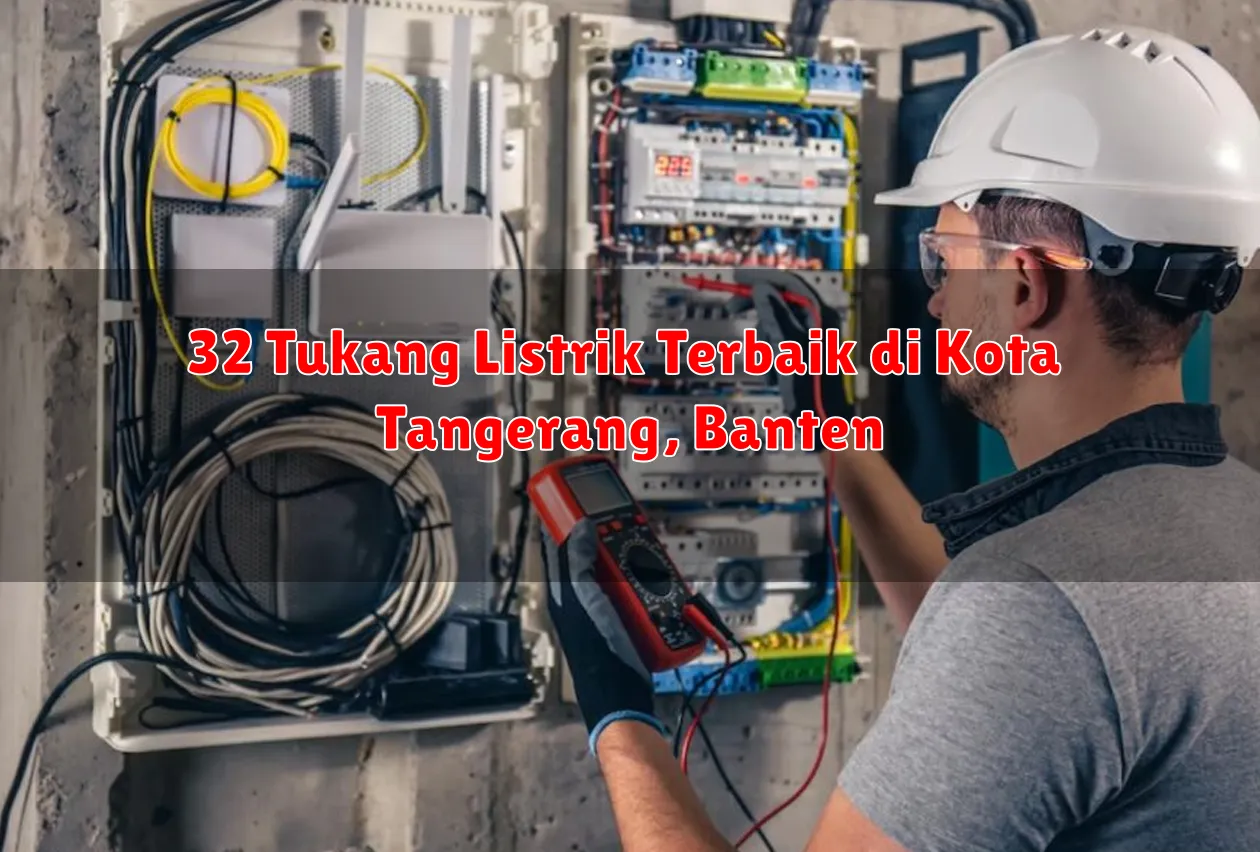32 Tukang Listrik Terbaik di Kota Tangerang, Banten