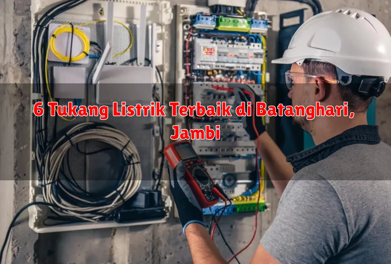 6 Tukang Listrik Terbaik di Batanghari, Jambi