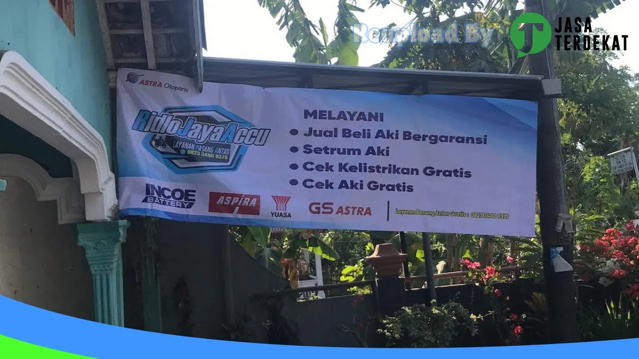 Gambar Aki Blitar 24Jam ( RIDLO JAYA ACCU) di Kota Blitar, Jawa Timur ke 1