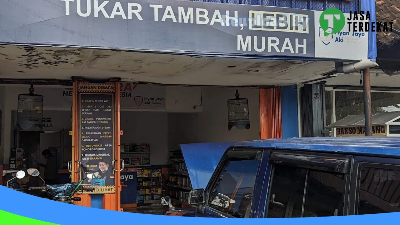 Gambar Toko Aki Fiyan Jaya Ponorogo (Tukar Tambah Aki Mobil dan Motor Terdekat) di Ponorogo, Jawa Timur ke 2