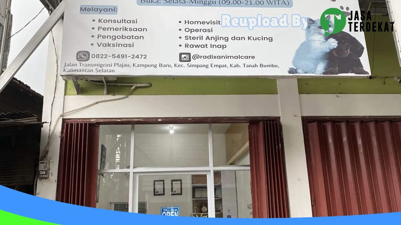 Gambar Praktek Dokter Hewan Radix Animal Care di Tanah Bumbu, Kalimantan Selatan ke 1