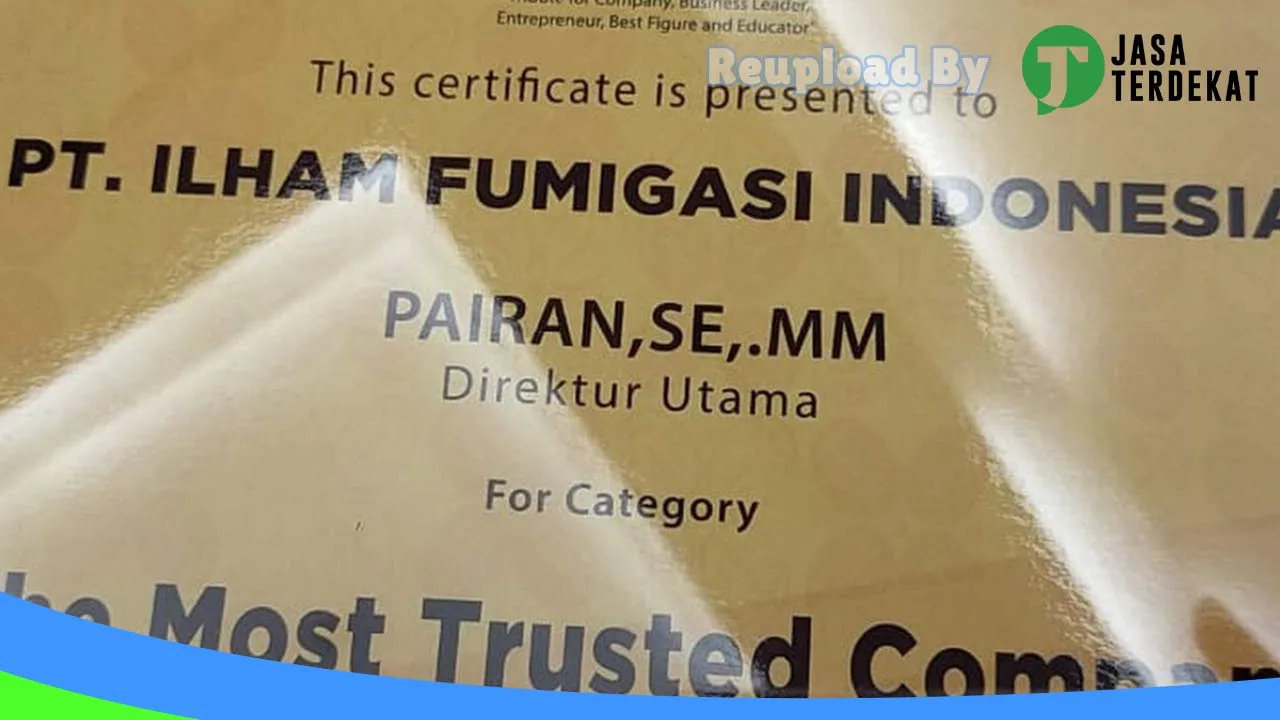 Gambar PT. ILHAM FUMIGASI INDONESIA di Pontianak, Kalimantan Barat ke 3