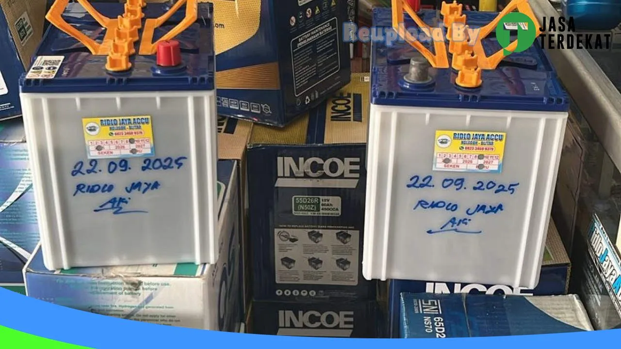 Gambar RIDLO JAYA ACCU ( Aki 24Jam) di Kota Blitar, Jawa Timur ke 1