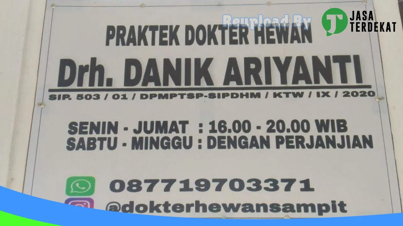 Gambar Dokter Hewan Sampit drh. Danik Ariyanti (Owi Animal Shop) di Kotawaringin Timur, Kalimantan Tengah ke 1