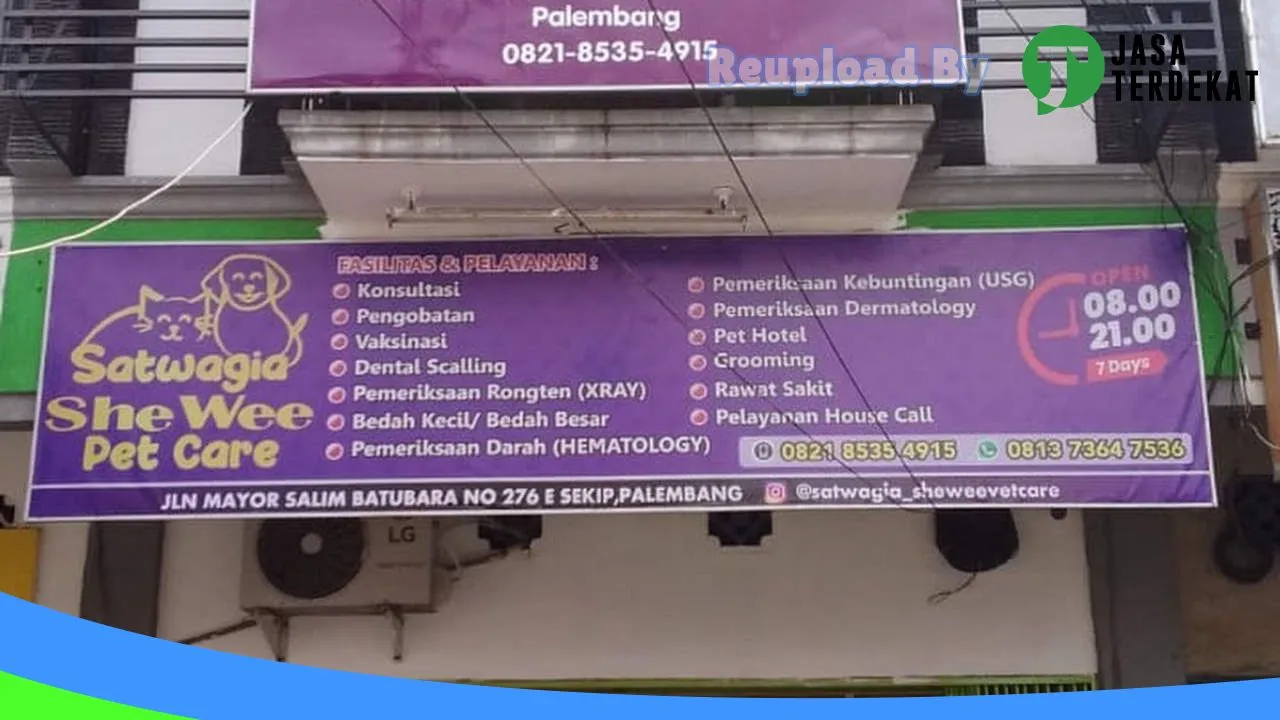 Gambar Klinik Hewan Satwagia Dokter Hewan Grooming & Petshop She Wee Vet Care Palembang di Palembang, Sumatera Selatan ke 3