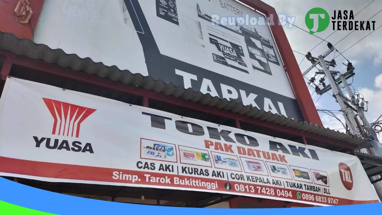 Gambar Toko Aki Pak Datuak I di Bukittinggi, Sumatera Barat ke 1