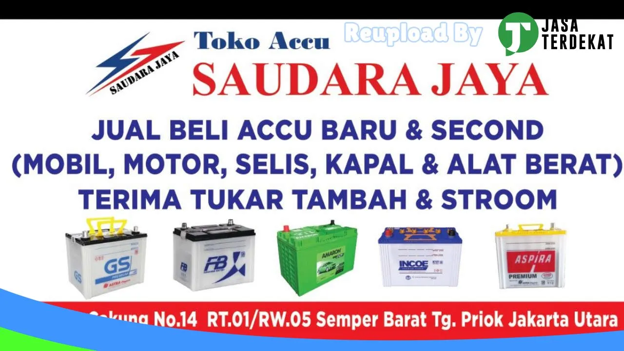 Gambar Toko Aki terdekat (Saudara Jaya 2) di Jakarta Utara, DKI Jakarta ke 1