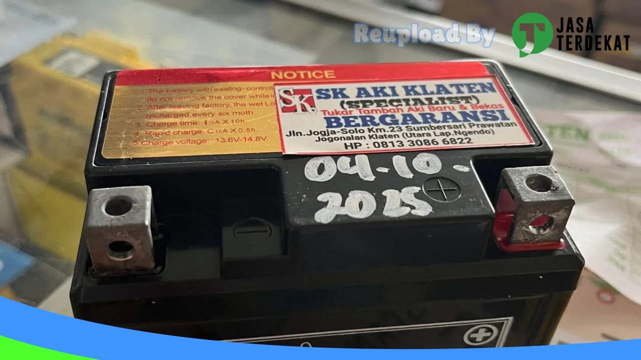 Gambar Sk aki klaten (tukar tambah aki baru & bekas) di Klaten, Jawa Tengah ke 5