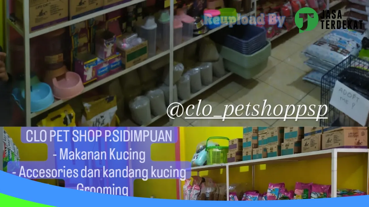 Gambar CLO Pet Shop dan Praktek Dokter Hewan Padangsidimpuan di Tapanuli Selatan, Sumatera Utara ke 3